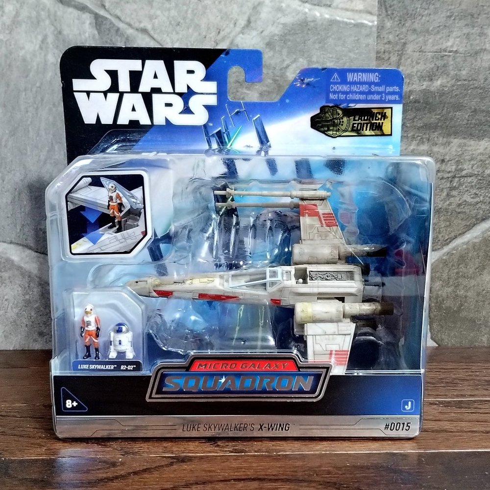 Star Wars Micro Galaxy Squadron  X-Wing Launch Edition Figure Series 1 #0015